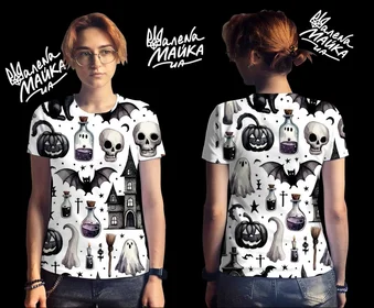 Прикольные футболки: Halloween atmosphere